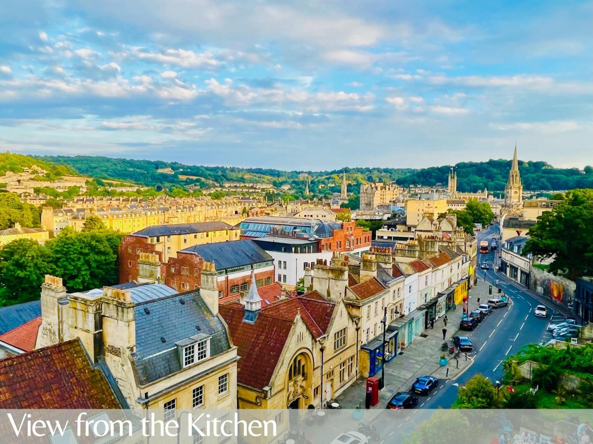 The Paragon Penthouse - Stunning Views Over Bath! Extérieur photo