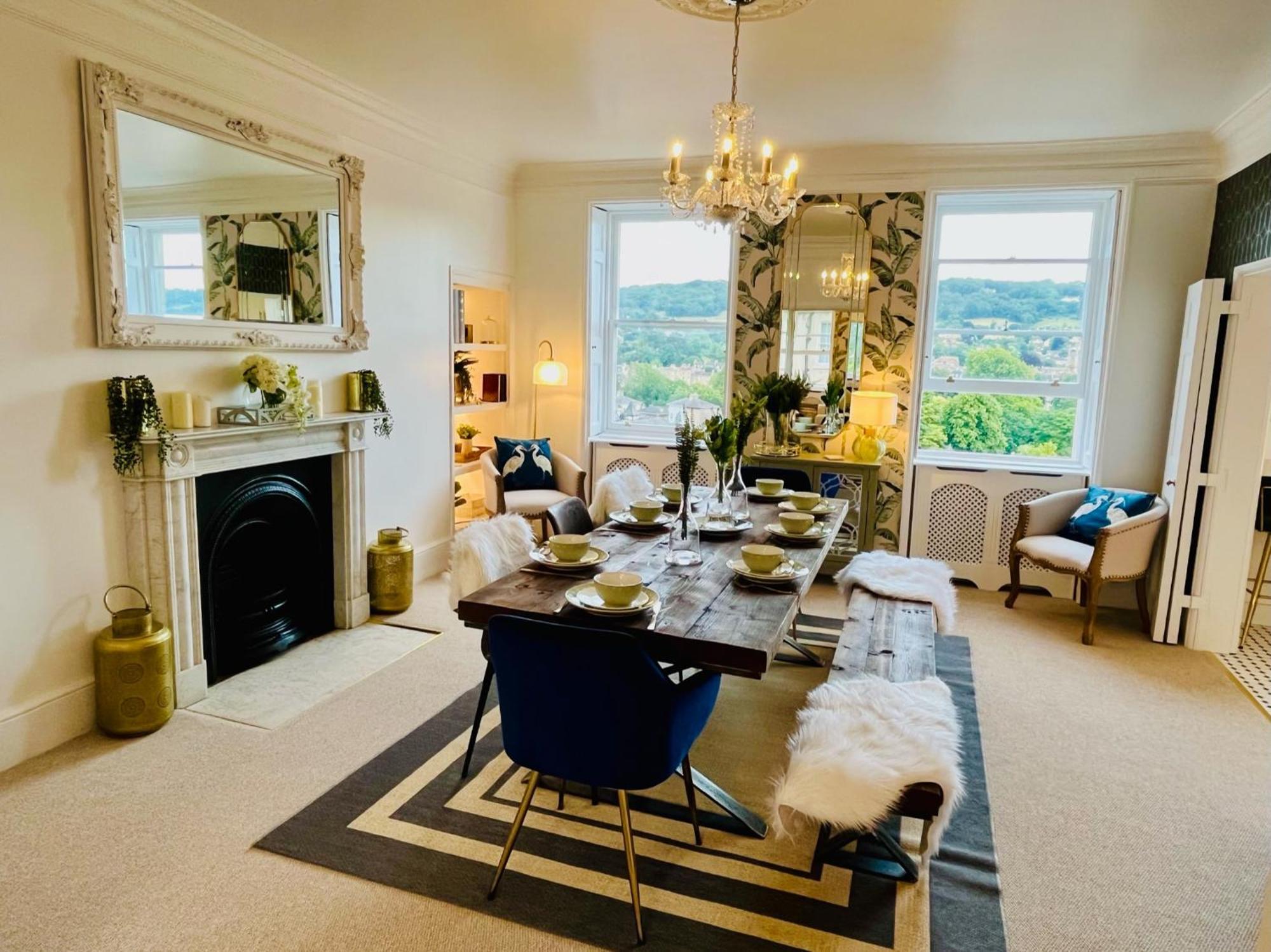 The Paragon Penthouse - Stunning Views Over Bath! Extérieur photo