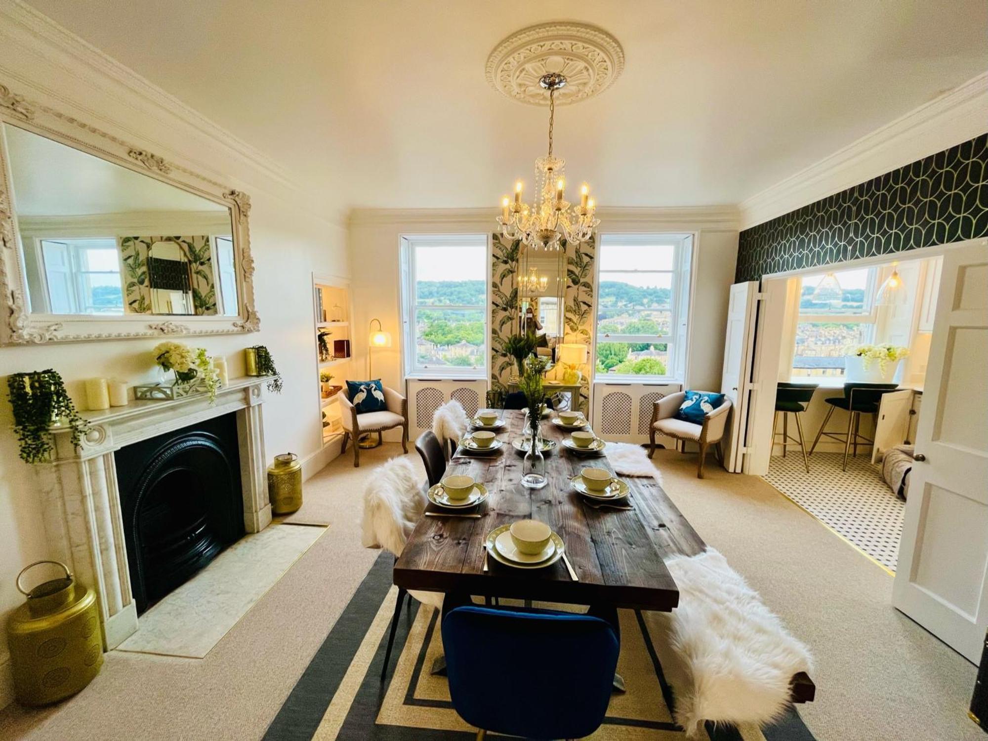 The Paragon Penthouse - Stunning Views Over Bath! Extérieur photo